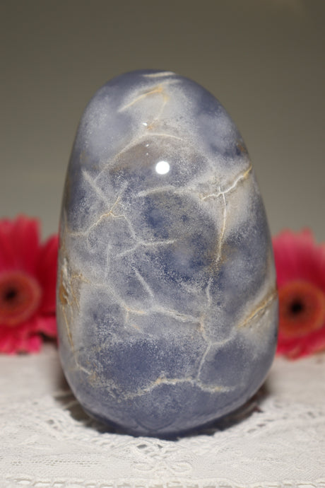 Dreamy Blue Chalcedony Freeform