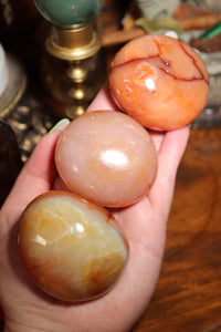 Carnelian Palmstones