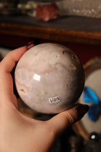 Load image into Gallery viewer, Bubbly Sugary Pink Amethyst Sphere