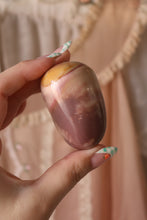 Load image into Gallery viewer, Mauvey-Purple Polychrome Jasper Palmstone