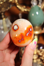 Load image into Gallery viewer, Carnelian x Orca Palmstone with Quartz