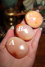 Load image into Gallery viewer, Pastel Carnelian Palmstones