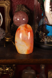 Strawberry Banana Carnelian Freeform