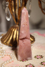 Load image into Gallery viewer, Banded Pink Amethyst Obelisk