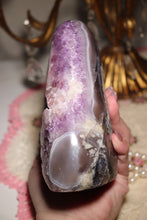 Load image into Gallery viewer, Large Pink &amp; Purple Sugar Amethyst Freeform