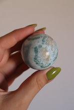 Load image into Gallery viewer, Mermaid Oasis Larimar Sphere