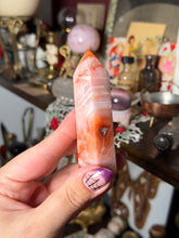 Load image into Gallery viewer, Pink Banded Carnelian Tower