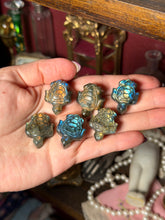 Load image into Gallery viewer, (1) Labradorite Turtle Carving
