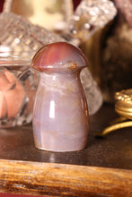 Load image into Gallery viewer, Purple &amp; Pink Sea Jasper Mushie