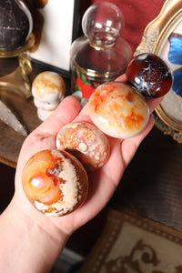 Funky Carnelian Palmstones