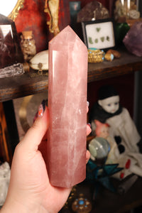 Dreamy Rose Quartz Towers