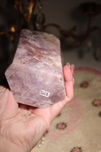 Load image into Gallery viewer, Juicy Lavender Semi-Polished Pink Amethyst Tower