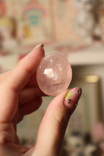 Load image into Gallery viewer, Dreamy STAR Rose Quartz Palmstones - You Choose!