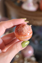Load image into Gallery viewer, Carnelian x Amethyst Sphere