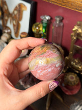 Load image into Gallery viewer, Strawberry Sea Jasper Sphere