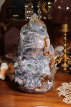 Load image into Gallery viewer, Chunky Blue Cosmic Jasper Flame