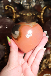 Polychrome Jasper Hearts