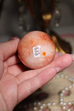 Load image into Gallery viewer, Peachy-Pink Quartz x Carnelian Egg