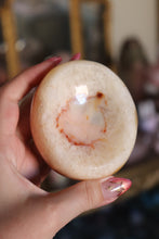Load image into Gallery viewer, Chunky Quartz &amp; Pastel Carnelian Bowl