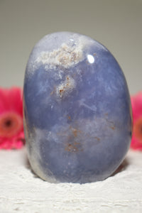 Juicy Deep Blue Chalcedony Freeform