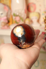 Load image into Gallery viewer, Toasty Orca x Carnelian Sphere