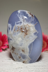 Dragon Egg Blue Chalcedony Freeform