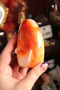 Strawberry Banana Carnelian Freeform