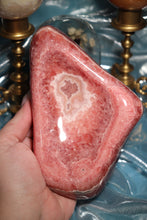 Load image into Gallery viewer, Glittery Polished Rhodochrosite Bowl