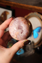 Load image into Gallery viewer, Purple &amp; Pink Amethyst Sphere