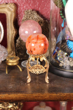 Load image into Gallery viewer, Peachy-Pink Carnelian Sphere