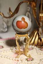 Load image into Gallery viewer, “Pumpkin” Polychrome Jasper Sphere