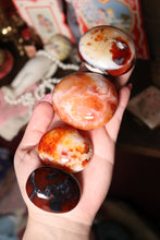 Load image into Gallery viewer, Unique Carnelian Palmstones
