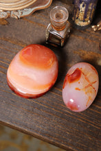 Load image into Gallery viewer, Carnelian Palmstones