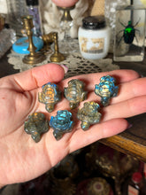 Load image into Gallery viewer, (1) Labradorite Turtle Carving