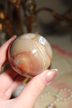 Load image into Gallery viewer, Pink-Toned Banded Polychrome Sphere