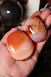 Carnelian Palmstones