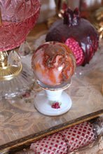 Load image into Gallery viewer, Pink Mossy Carnelian Sphere