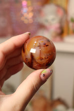 Load image into Gallery viewer, Unique Dendritic Carnelian Sphere