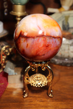 Load image into Gallery viewer, Large Vibrant Carnelian Sphere