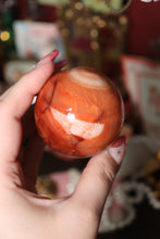 Load image into Gallery viewer, Creamy Peach Carnelian Sphere