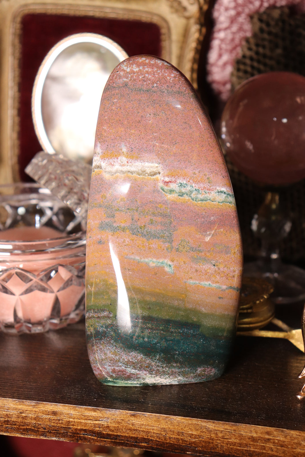 Rainbow Sea Jasper Freeform