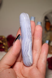 Blue Lace Agate Wand