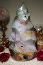 Load image into Gallery viewer, XL Mermaid Sea Jasper Flame