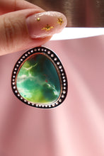 Load image into Gallery viewer, High Quality Gem Silica Pendant with White Topaz Halo