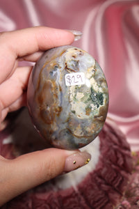 Pastel Cosmic Jasper Palmstone