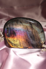 Load image into Gallery viewer, Chunky Rainbow Labradorite Freeform with Silver