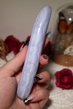 Load image into Gallery viewer, XL Long Blue Lace Agate Wand