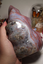 Load image into Gallery viewer, Baby Pink Sea Jasper Flame