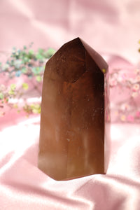 Chunky Smokey Quartz Tower