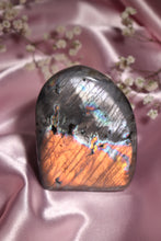 Load image into Gallery viewer, Silver &amp; Orange Labradorite Freeform